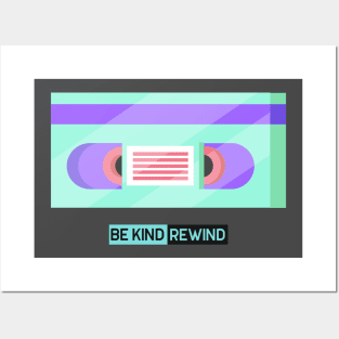 Be Kind Rewind Vintage 1980's Posters and Art